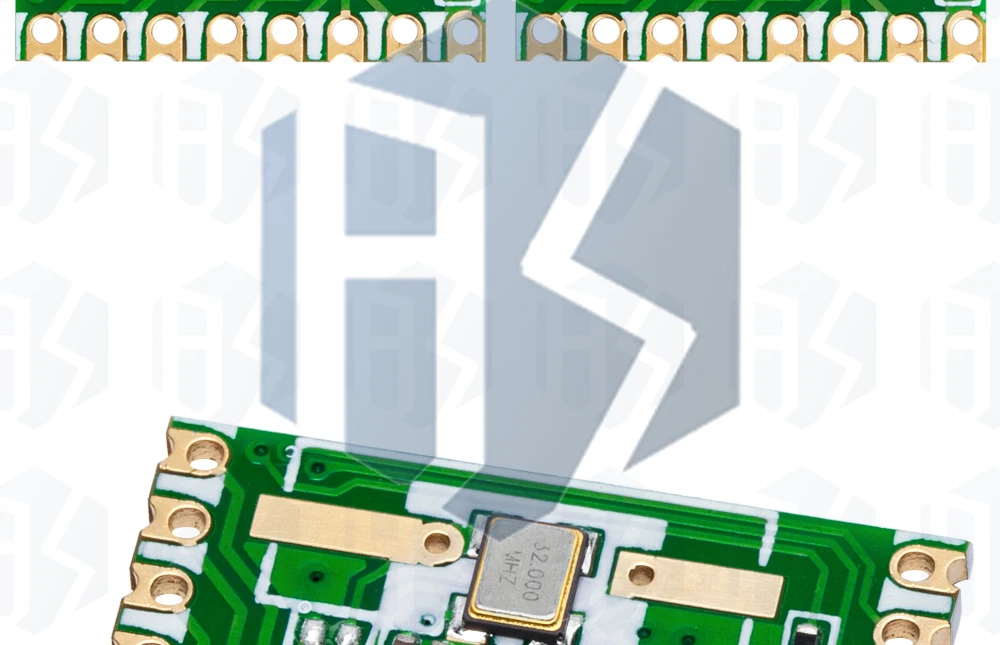 1 ~ 5PCS EGBO RFM69HW 868Mhz/433Mhz/915Mhz + 20dBm HopeRF Wireless Transceiver 868S2 Modul für Fernbedienung/HM – Detail 14