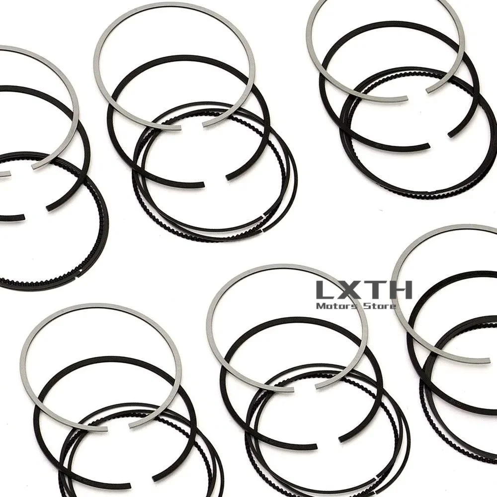 Piston Rings Set 6x Mahle A11251437077 A11251738736 for BMW 323i 528i E36 E46 E39 M52B25 M52B28 2.5 2.8