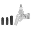 Beer Faucet Beer  Control Faucet Stainless Steel Beer Tap with Dust Cover Handle for Homebrewing Stainless Steel Beer Faucet 3