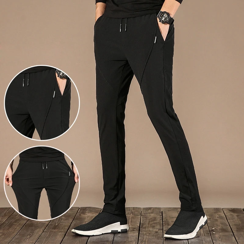 Quickdrying Long Pants Men Pants Casual Pants Chinos Pant Men Trousers  Size Formal Pant M5XL Mens Fast Dry Trousers 남성용 바지   AliExpress Mobile