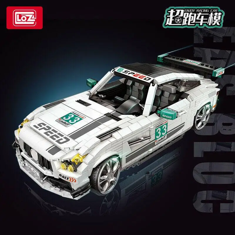 

LOZ 1128 mini Block Kids Building Blocks Boys Toys Adult Bricks Car Puzzle no box