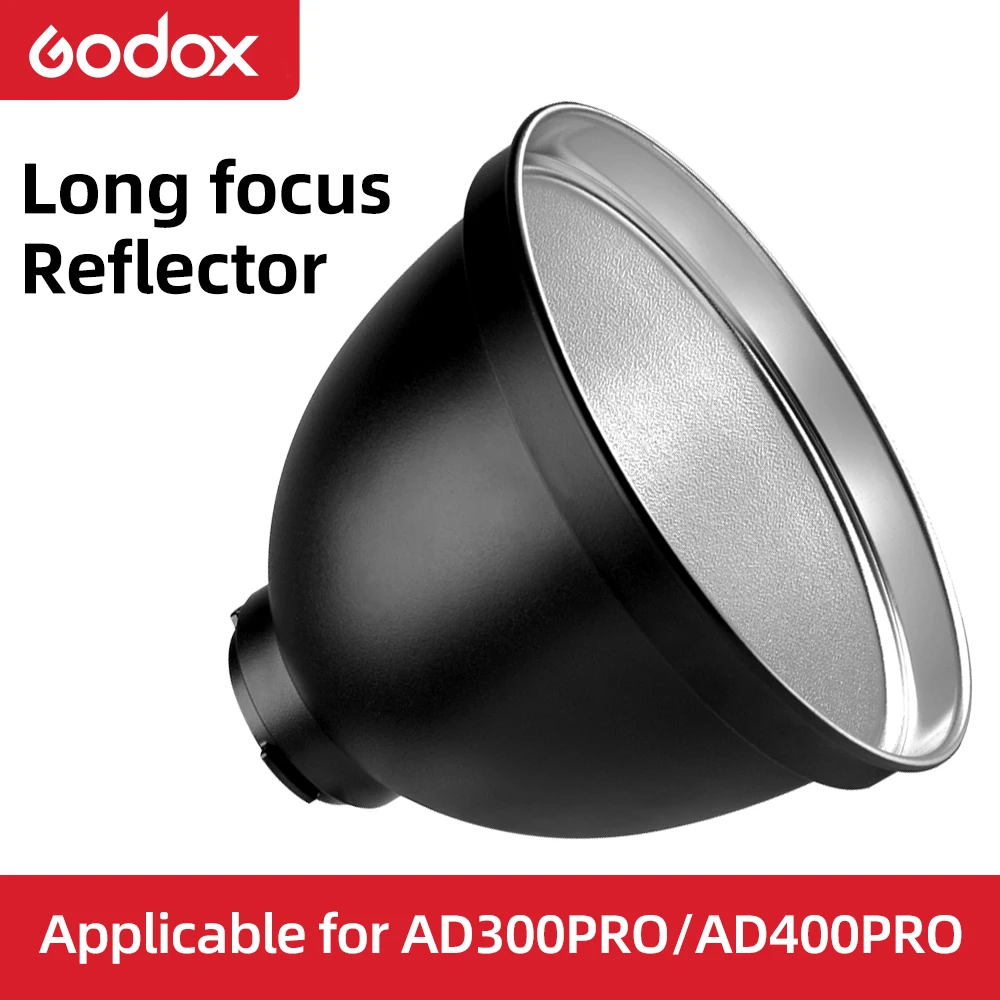 

Godox AD-R12 Long Focus Reflector AD300PRO AD400Pro Dedicated Accessories - Godox Mount