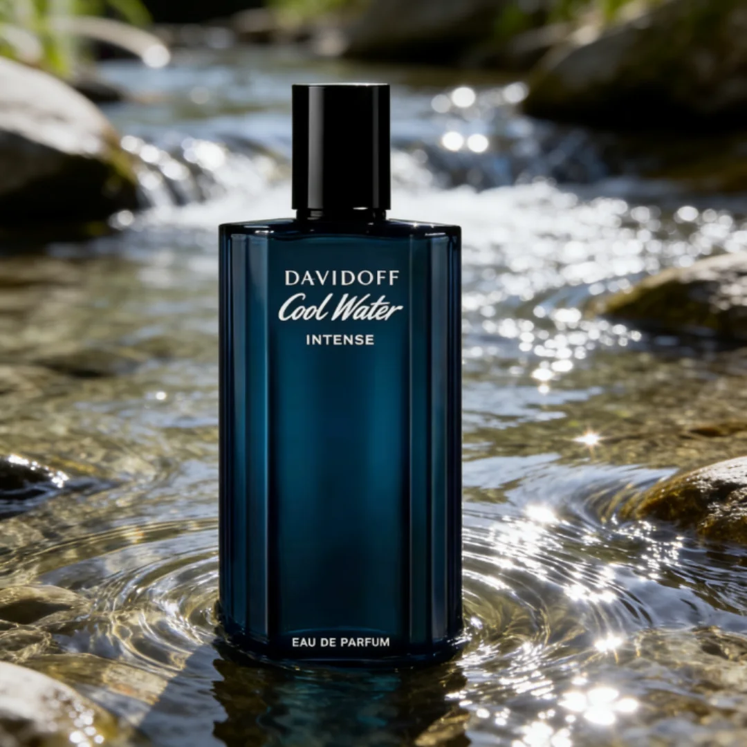 1 DAVIDOFF Cool Water Eau De Intense Ambery Men's Cologne Perfume, with Persistent Fragrance of Green Citrus, view 4