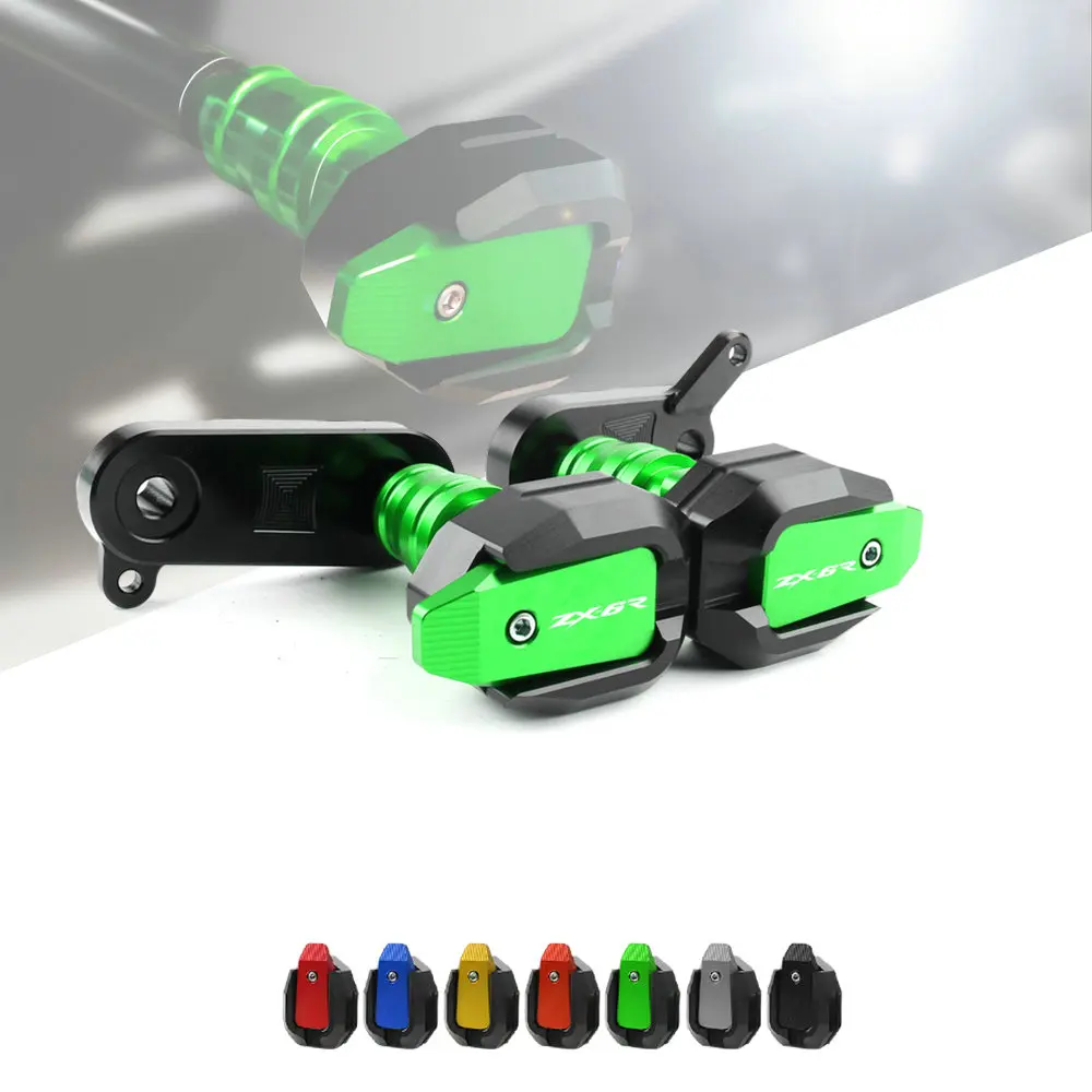 

ZX 6R Frame Sliders for Kawasaki ZX6R 2009 2010 2011 2012 Motorcycle Accessories Fairing Covers Protection Moto Parts ZX-6R