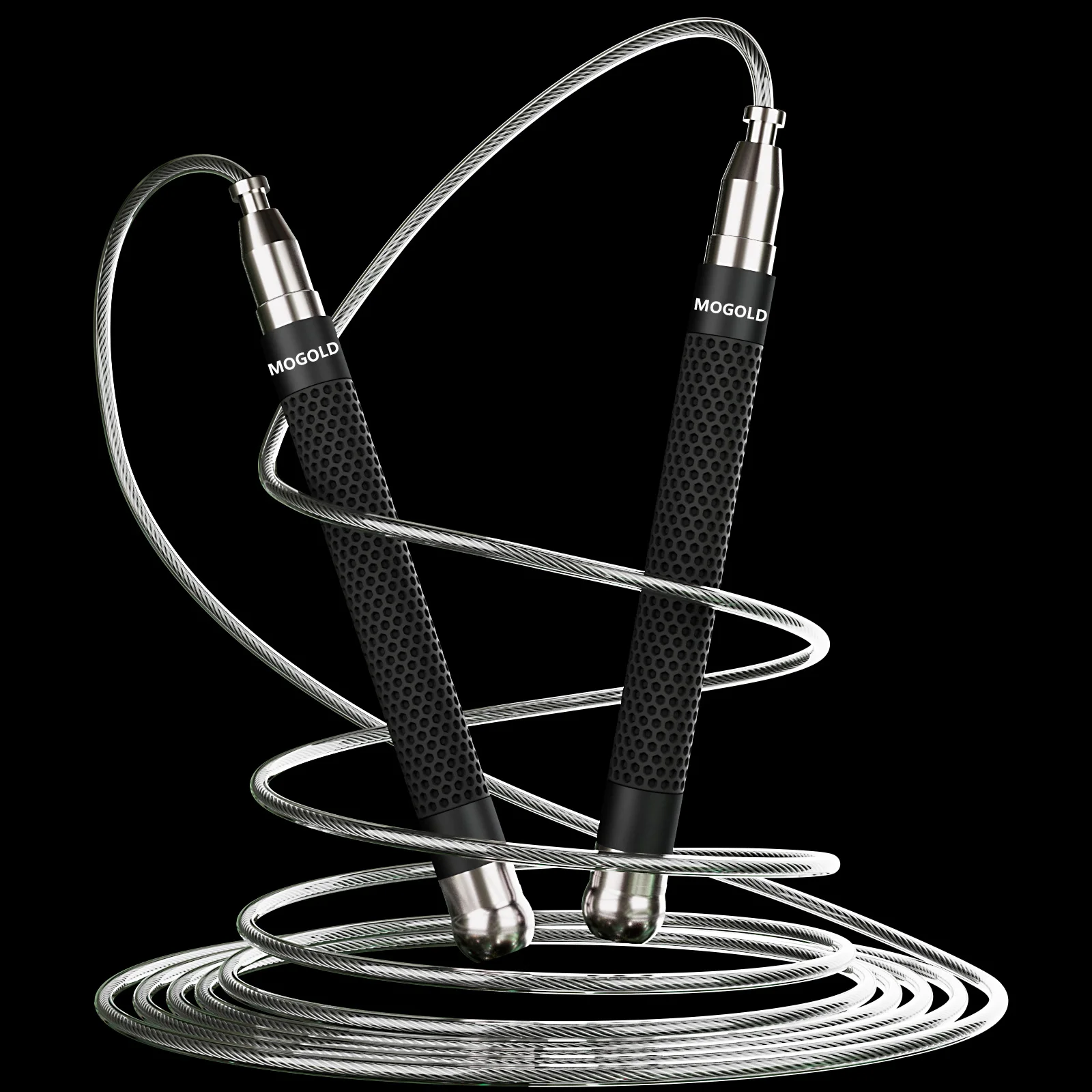 Professional Grade Jump Rope with Ball Bearings and Adjustable Aluminum Alloy Handle for Speed and Endurance Training 4
