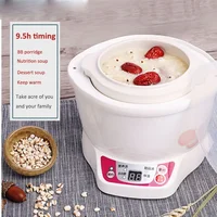 0.7L  Slow Cooker DDZ-7B Mini Smart Baby's Food Cooker Ceramic Timing Stewing Tonic Soup Porridge Bird's Nest Stew Pot 2