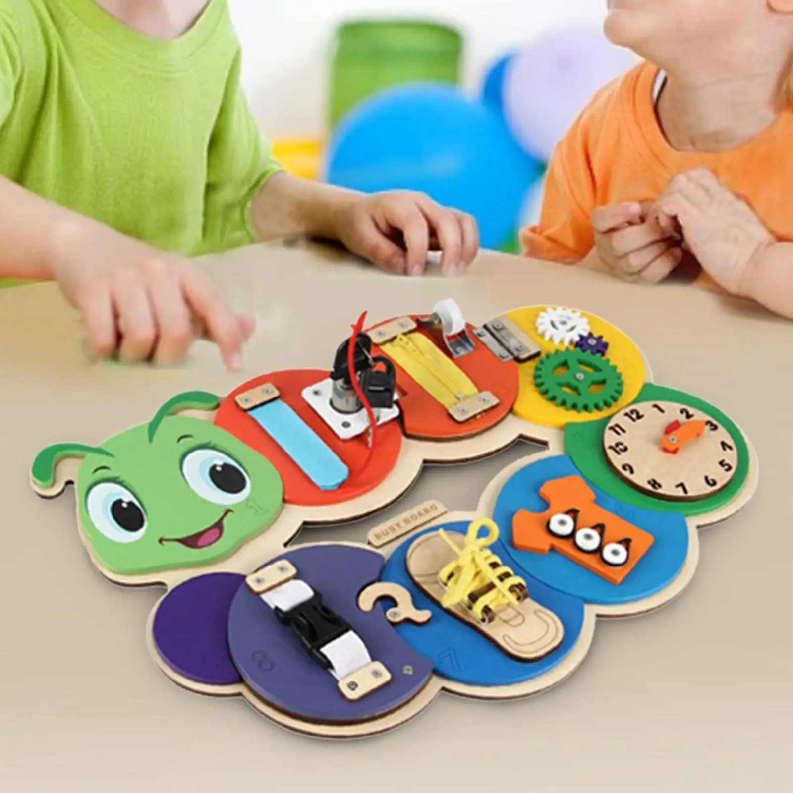 

Sensory Busy Board Montessori Busy Board for Toddlers Wall Hanging Gift