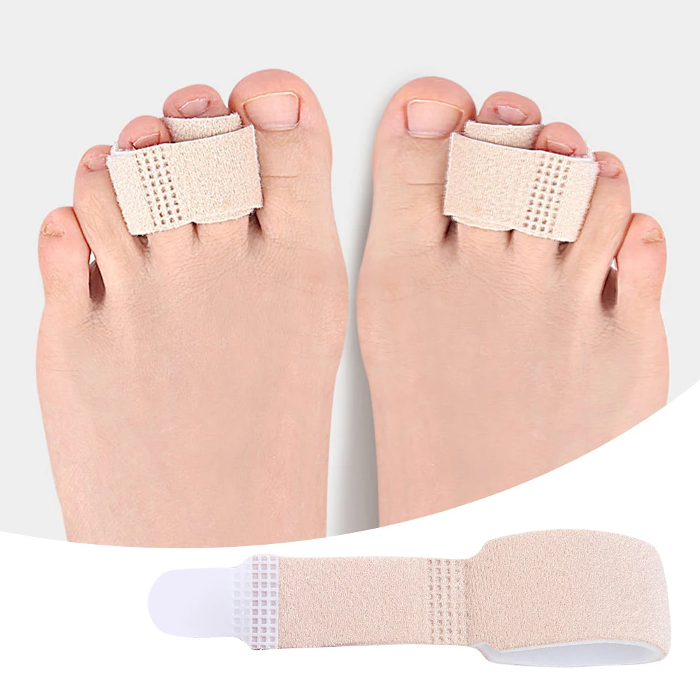 Overlapping Toes Corrector Improve Foot Health Curled Toes Straighteners Brace Orthopedic Separator for Broken Crooked 4Pcs