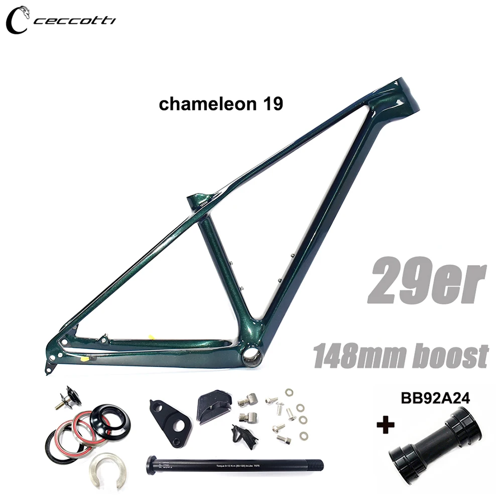 XC Hardtail MTB Frameset New Design Cable Routing Mountain Bike Frame 29