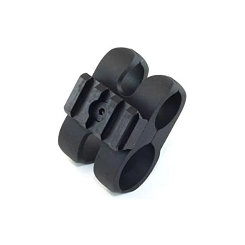 Tactical flashlight rail NORDIC 12GA magazine and extension device fixture 1.5 TAC-RAIL for BBL CLAMP with flashlight rail