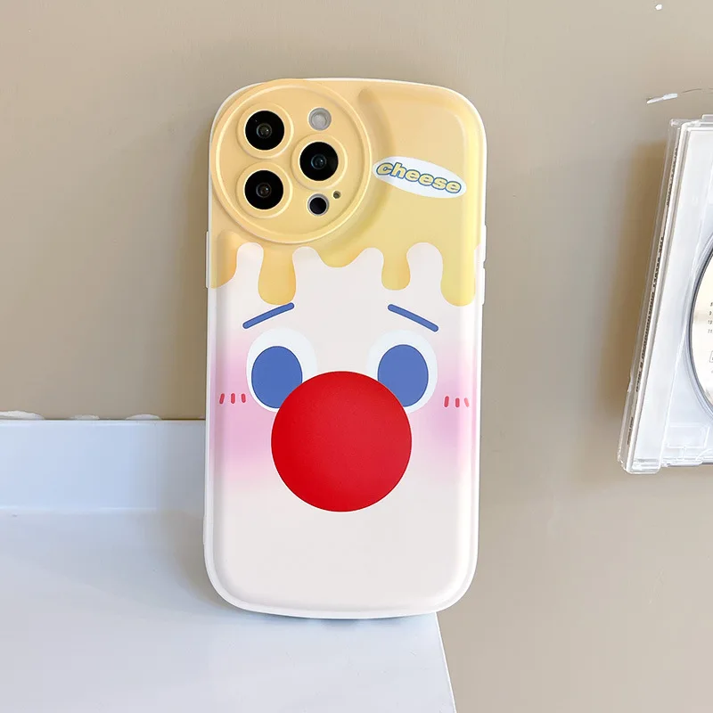 C​artoon ins With Holder Airbag 15 ProMax Phone Case For iPhone 11 Pro 12 Apple 13 Mini 14 Plus 7 8 XR X XS Stander Back Cover