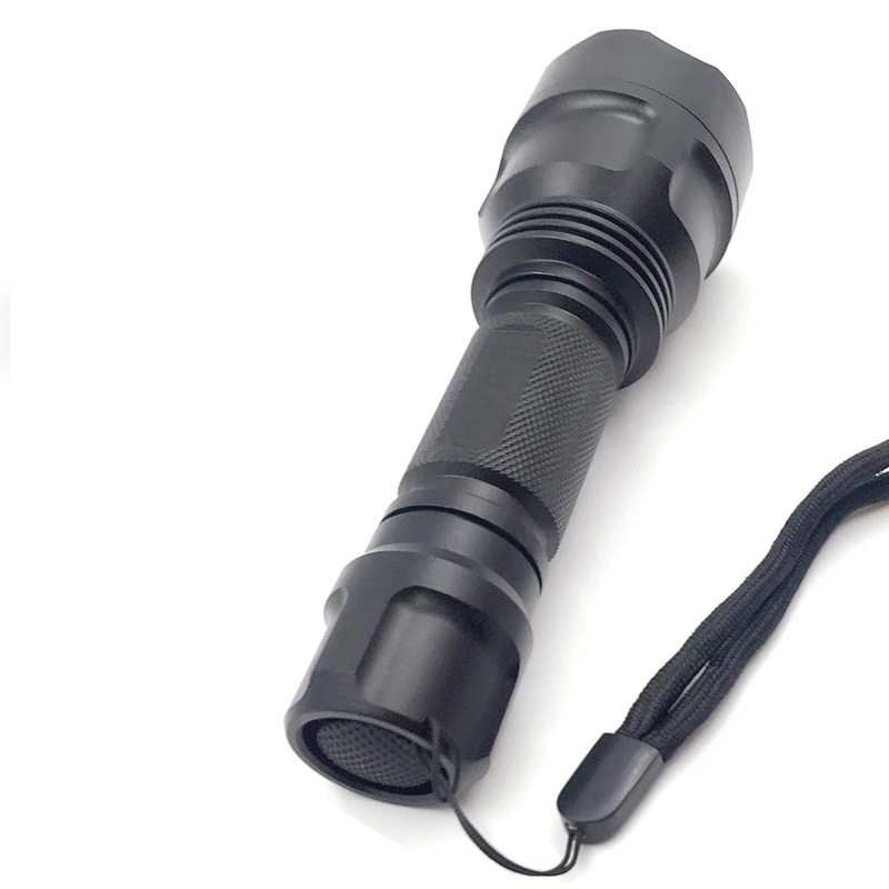 캠핑 낚시용 휴대용 LED 손전등, Z20 LED 손전등, C8 5 모드, XM-L L2 T6 Q5 고출력 램프 라이트, 매우 밝은 LED 라이트