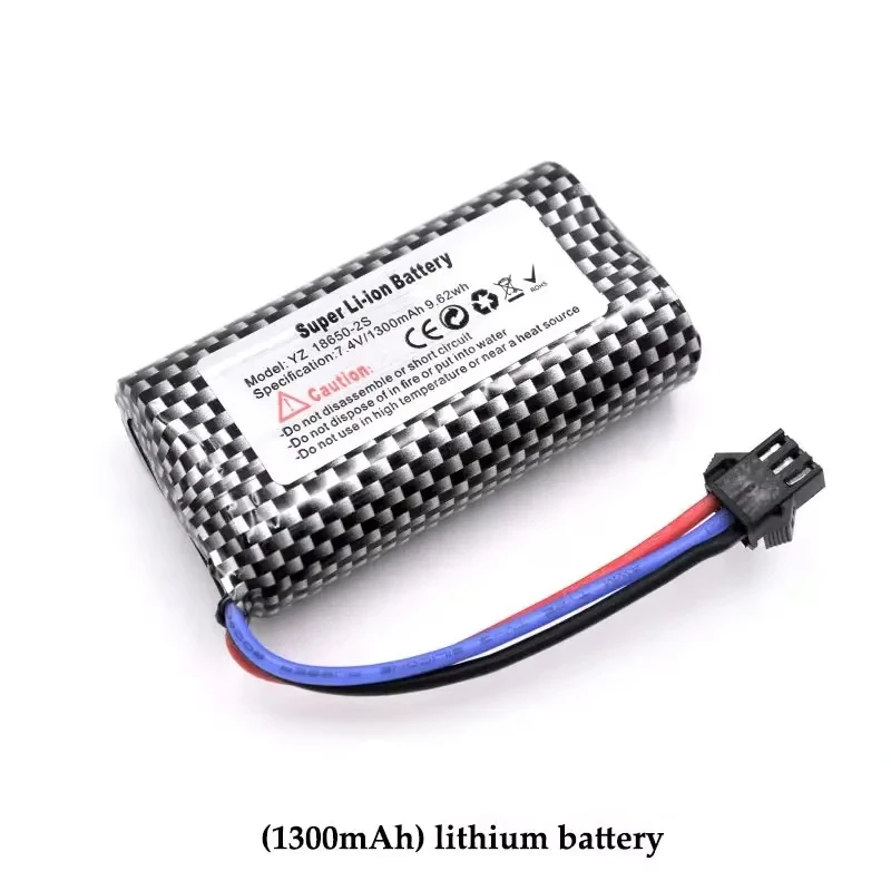 Enhanced RC Car Spare Parts Kit - Includes Lighting Circuit Board, Tires, Cable Tray, Shock Absorber, and Battery Accessories