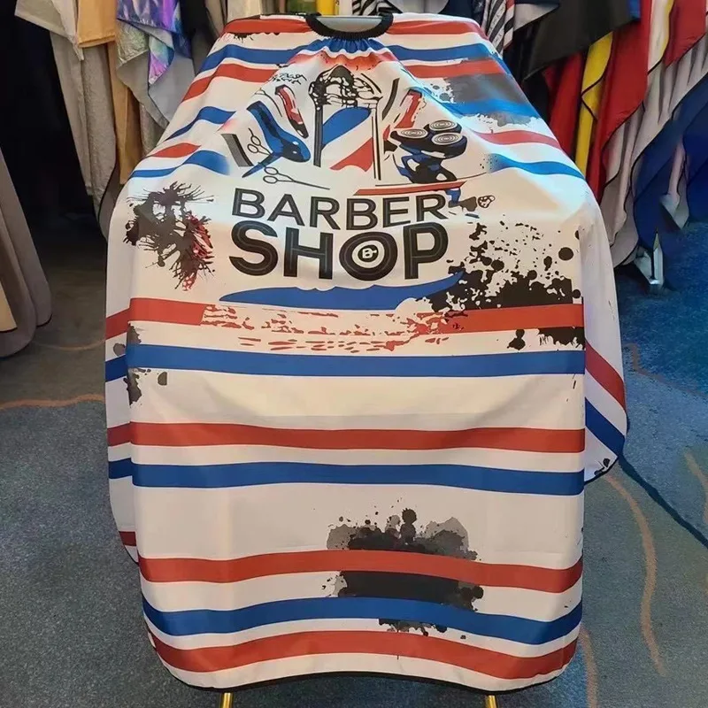 Barbertop Antistatic Hairdresser Apron Hair Cutting Cape Gown Dye
