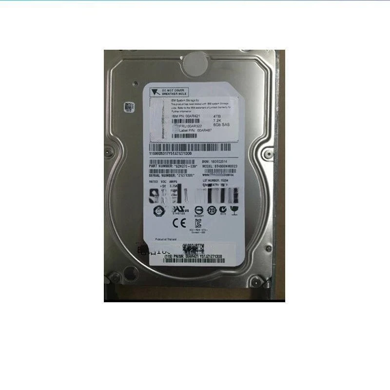 

For IBM AHD3 4T 4TB 7.2K 6Gb SAS FRU 00AR322 V7000 Gen2 Storage Hard Drive