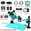 RF4 Trinocular Stereo Microscope Set 360 ° Rotation Articulating Arm Stands Phone Soldering PCB Repair RF7050TVPRO-F019 4