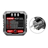 Outlet Tester Advanced Receptacle Tester with Voltage-Display 250V Power Socket Automatic Electric Circuit Polarity- 1