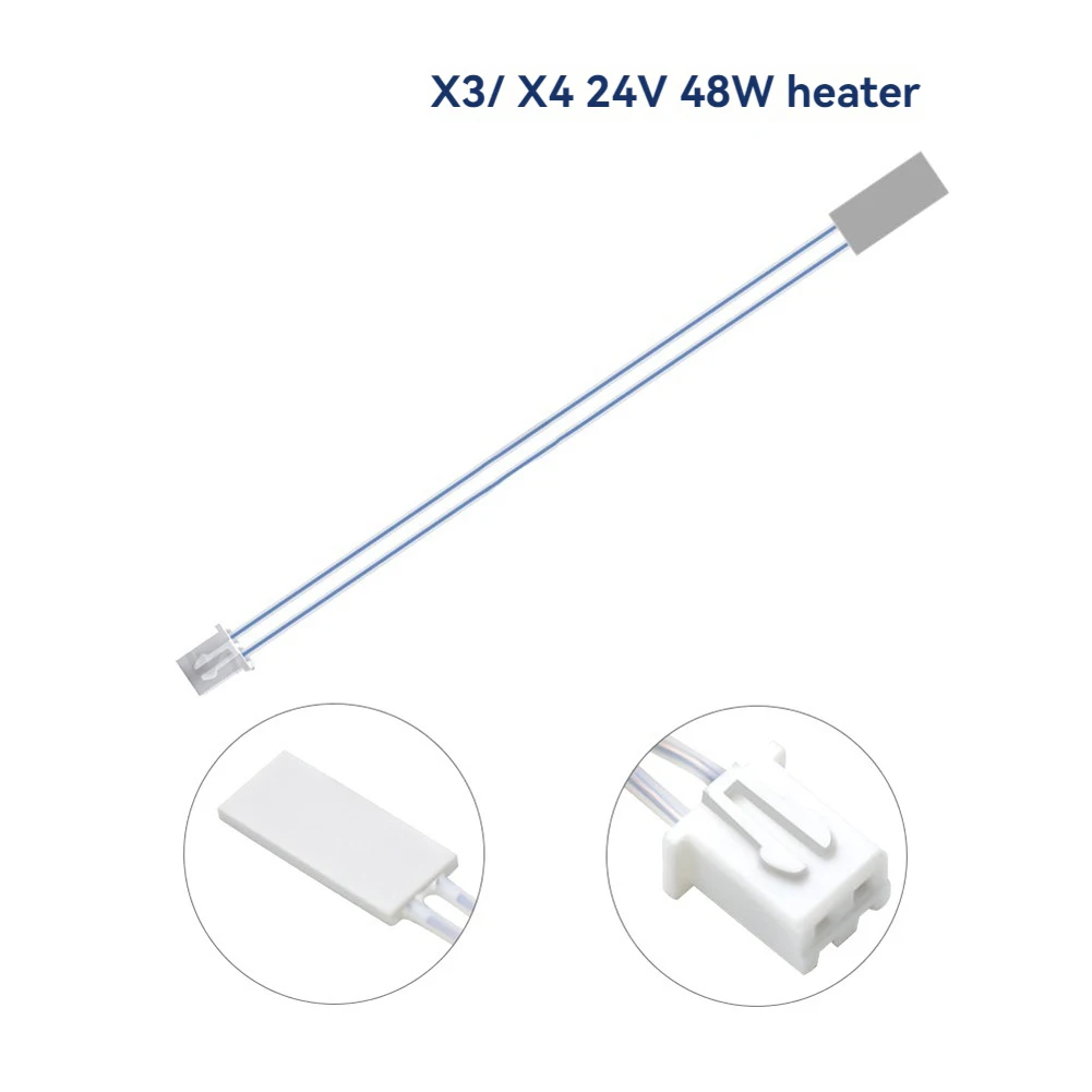 24V 48W Ceramic Cartridge Heater Thermistor 3D Printer Parts A for Sidewinder X3 X4