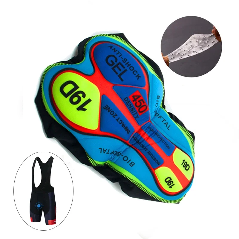 QUICK STEP Summer Cycling Bib Shorts Men Outdoor Bike 19D Padded Riding Bib Tights MTB Bicycle Cycling Shorts Quick Dry cycling bib shorts,cycling shorts