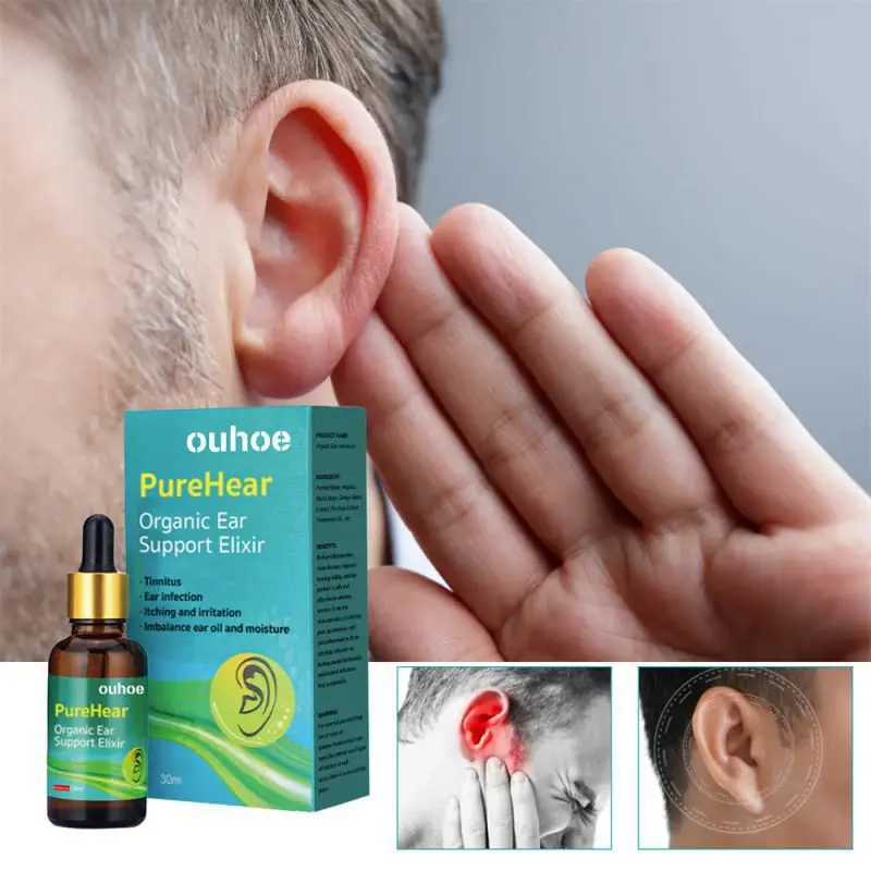 

Ear Ringing Relieving Drops Relieve Deafness Tinnitus Itching Earache Health Care Treatment Ear Hard Hearing Tinnitus Oil 10ml