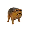 Cute African Rain Frog Decor Funny Toad Model Creative Animal Figurine Office Desktop Ornament Resin Craft Toys 1