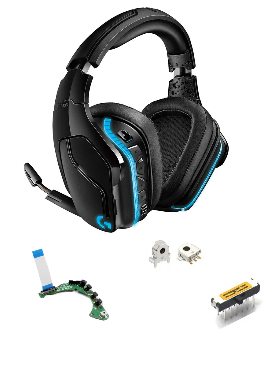 Replacement FPC Flat Flexible Cable For Logitech G933 G935 Artemis Spectrum Wireless Headphone 25P 5CM