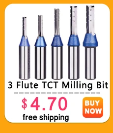 Frese CNC In Carburo Con Rivestimento DLC - 2 Flauti Per Legno E Plastica - Foto 10