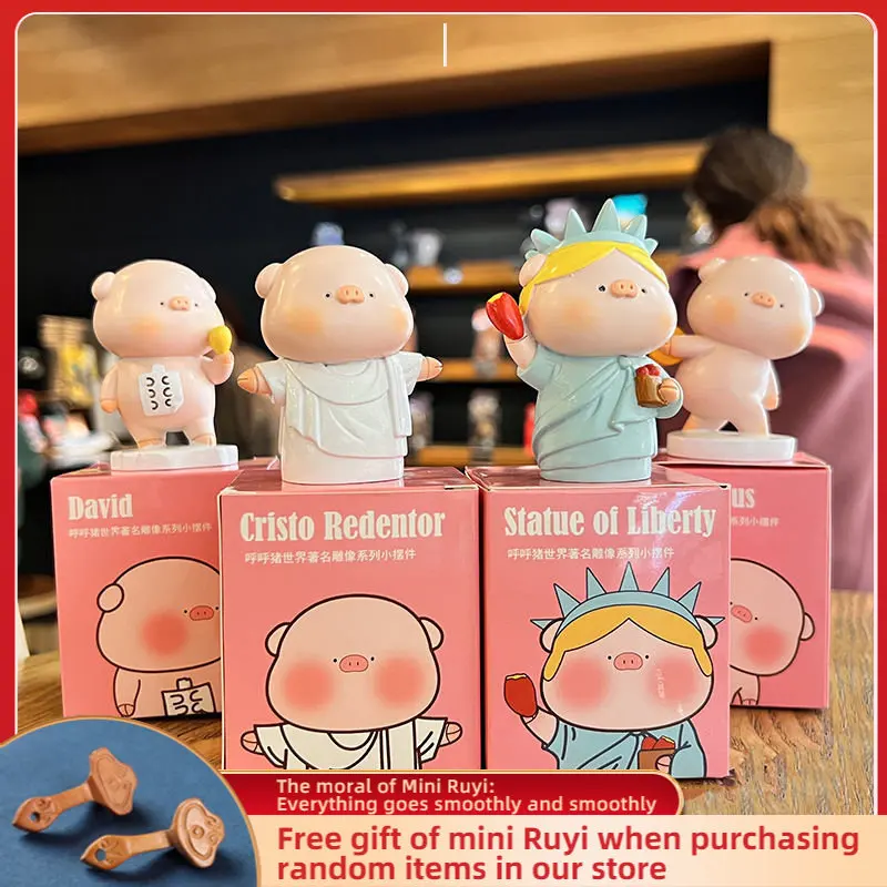 

Полимерная мультяшная Милая свинка, украшение для автомобиля, микро искусственное украшение, настольный креативный брелок, аксессуары для дома, фигурки