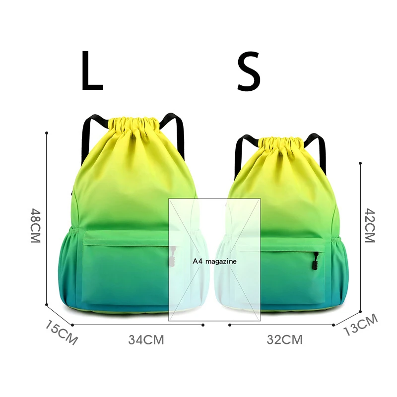 Portable Backpack Bundle Storage Bag