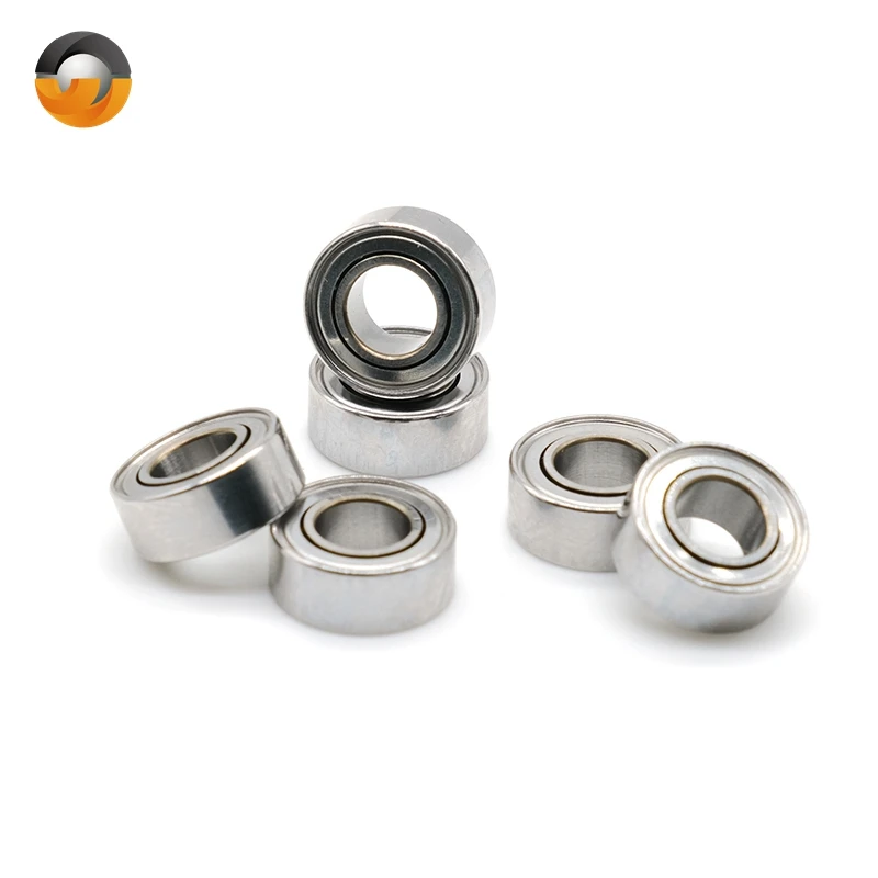 장난감용 미니어처 베어링 ABEC-7, 특수 크기, 5x10x3mm, MR105ZZW3 베어링, 4 개