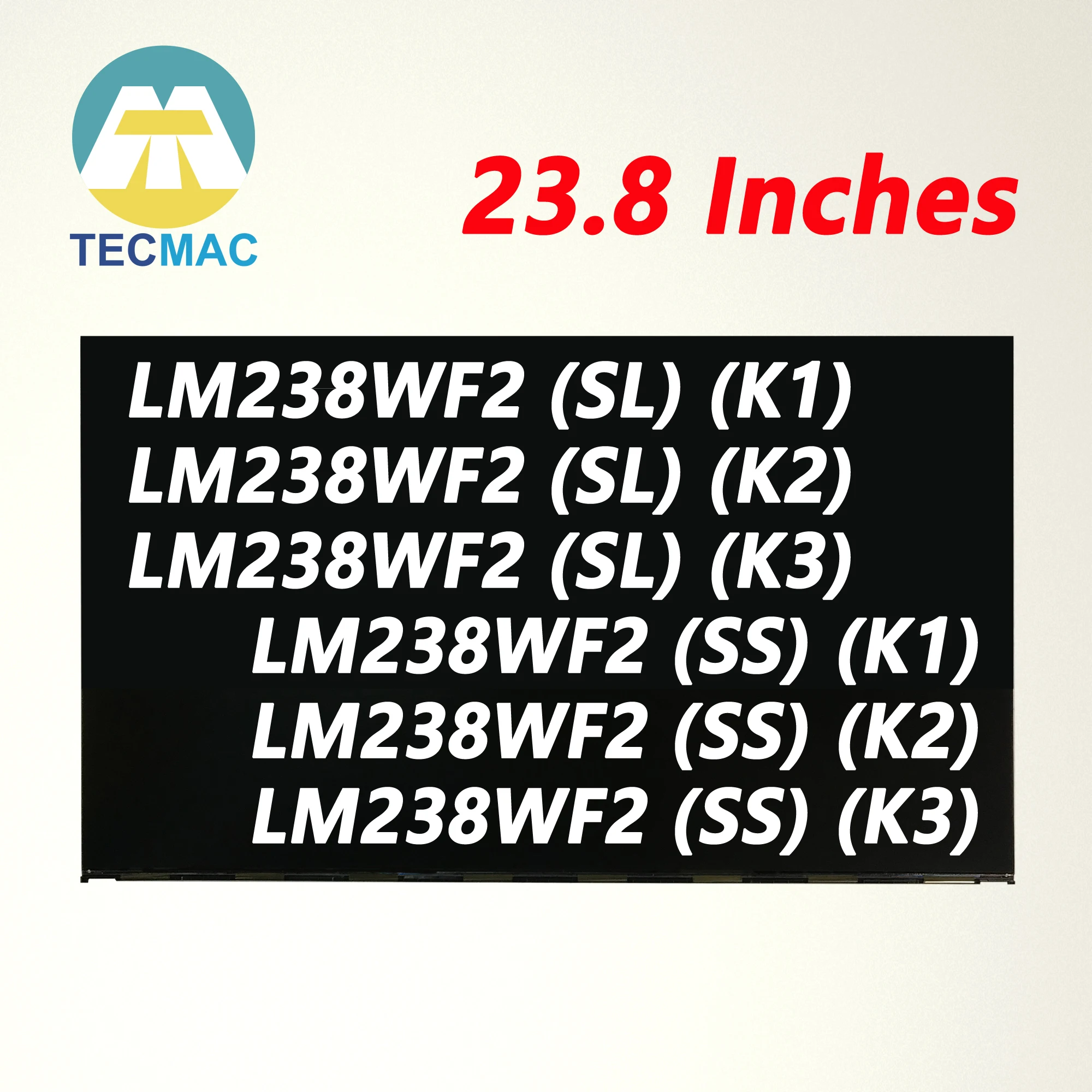 

New Display 23.8 Inches LCD Screen LM238WF2 SSK1 SSK2 SSK3 SLK1 SLK2 SLK3 for HP ASUS Lenovo AIO Panel