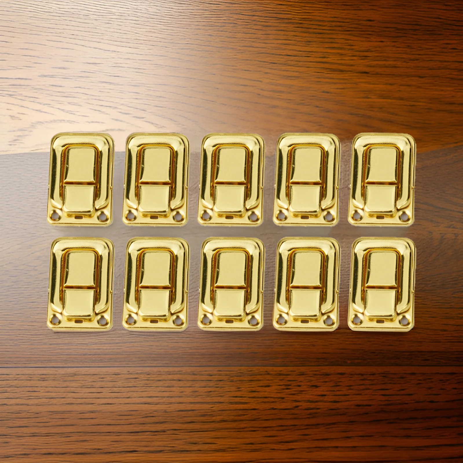 10PCS Antique Lock Metal Hasps Latch Jewelry Box Decorative Padlock Vintage Wooden Box Latch Buckle Cabinet Furniture Hardware
