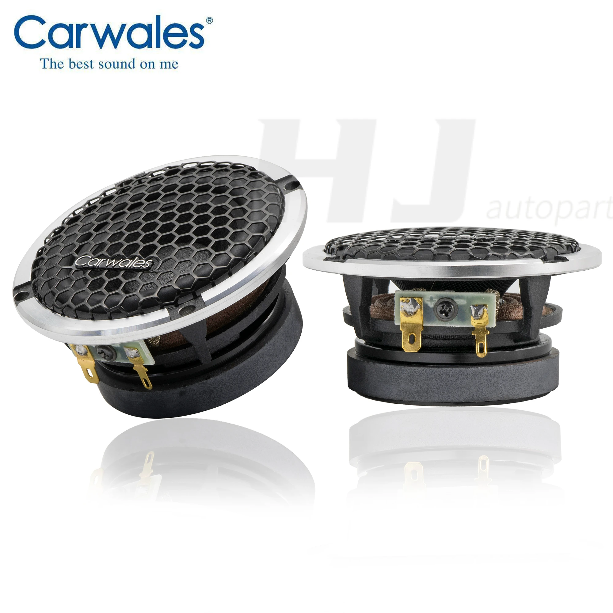 1kit 6.5Inch Car Sound System Tweeter Midrange Bass Full Frequency 3-way Component Speakers Audio Set Subwoofer for Car Auto
