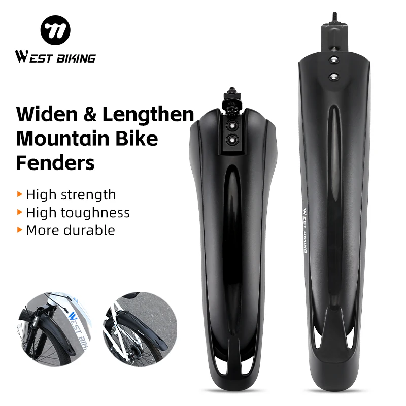 Bicycle Fender Bicycle Fender Mountain Front Rear Bike Mudguard Road Bike High Toughness Cycling Easy To Clean Replacement Part