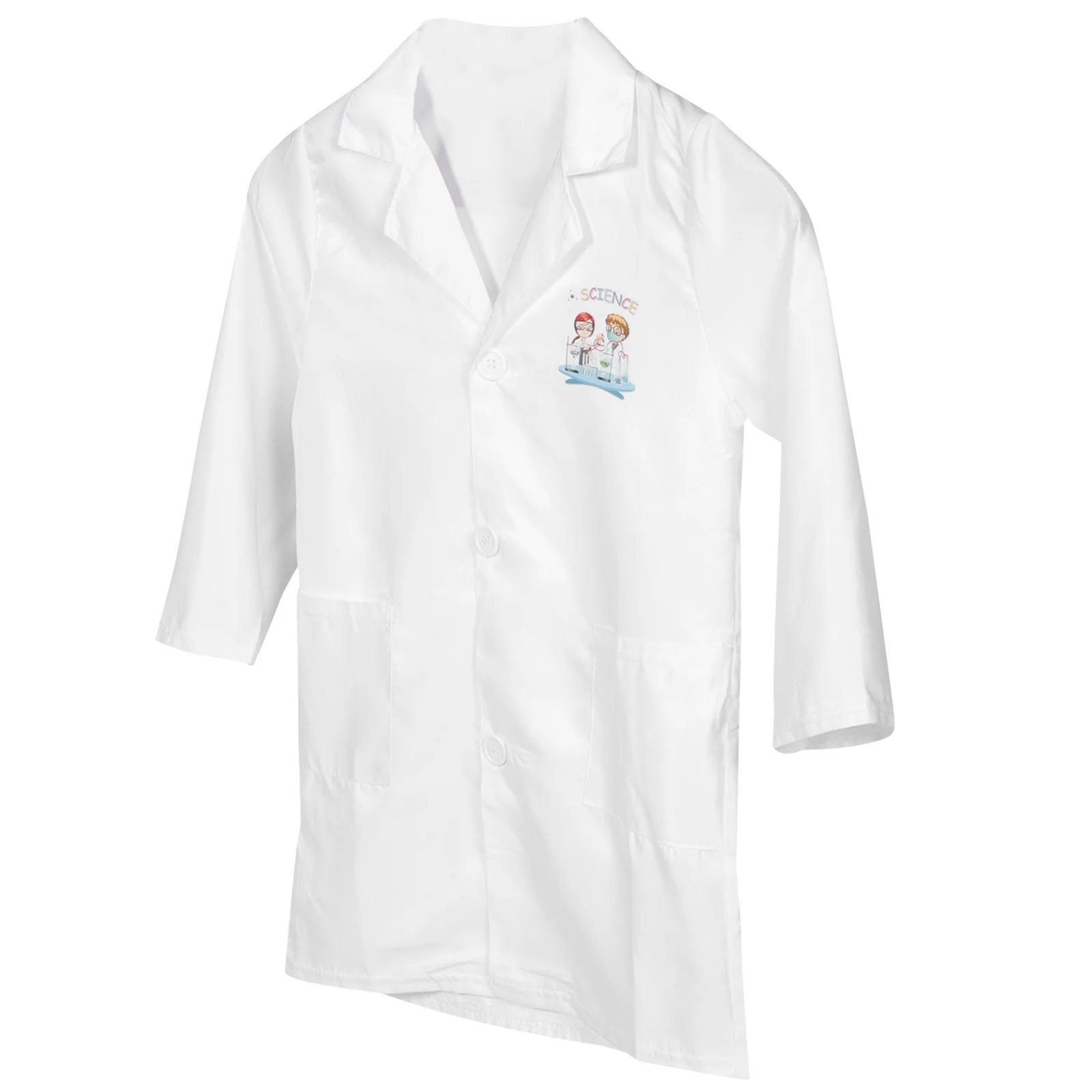 

Washable Kids Costume Lovely Scientist Coat Polyester Scientist Clothes Children Supply