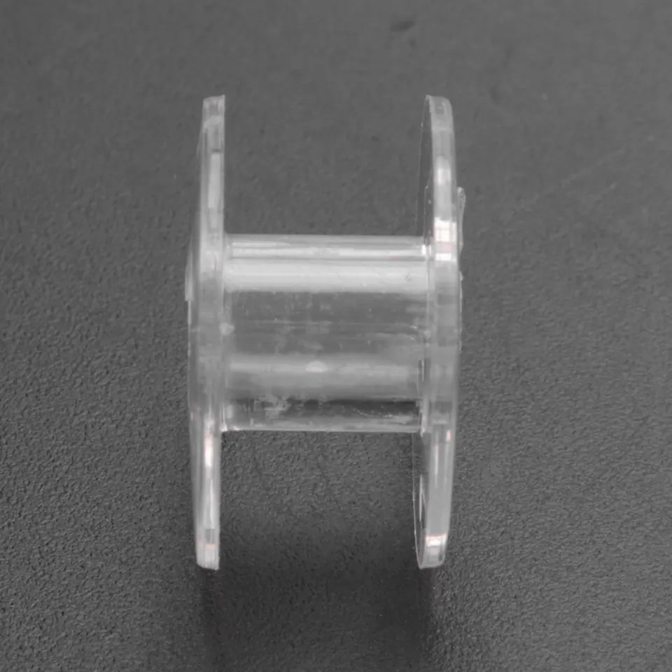 Bobine Per Macchina Da Cucire In Plastica Trasparente – 12 Pezzi, Dimensioni Standard 20x11 Mm, Compatibili Con Singer, Brother, Janome