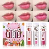 1/3Pcs Fruit Lip Oil Long Lasting Hydrating Lip Gloss Jelly Mirror Liquid Lip Glaze Long Lasting Shiny Lip Tint Makeup Lip Care 1