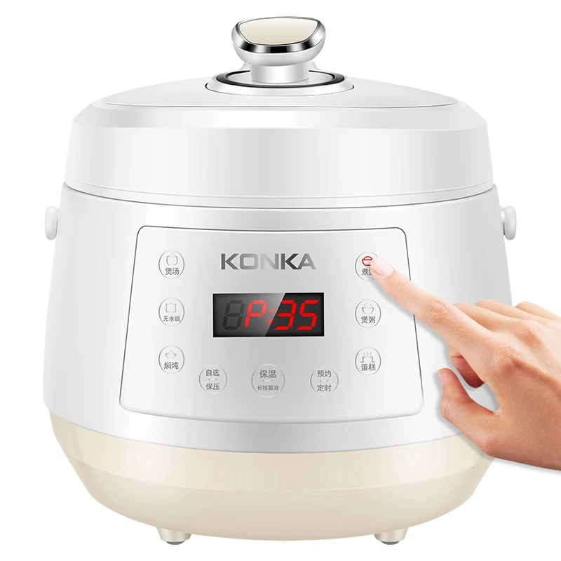 KONKA Multipurpose Commercial Pressure Cooker Home Kitchen Appliance Electric Stainless Steel Pressure Cooker For Cook for konka 32 lcd tv kdl32mt626u led32f1100cf led32f2300ne led32f2300fx 35019055 35019056 35018478 35017946 35017947