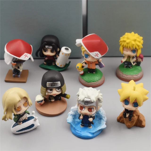 8pcs Naruto Hokage Hashirama Tobirama Hiruzen Minato Kakashi