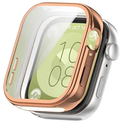 Premium Soft TPU Beschermcase voor Smartwatch - Allesomvattende Schermcover & Antivallende Ontwerp