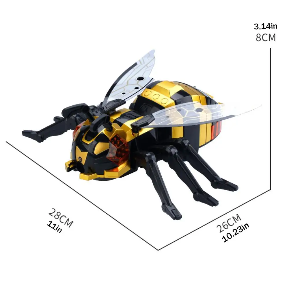 Animal Robot Remote Control Spider Toys with Spray/Light/Music Gifts for  Boys Halloween&Christmas Fun Toys for Kids 4