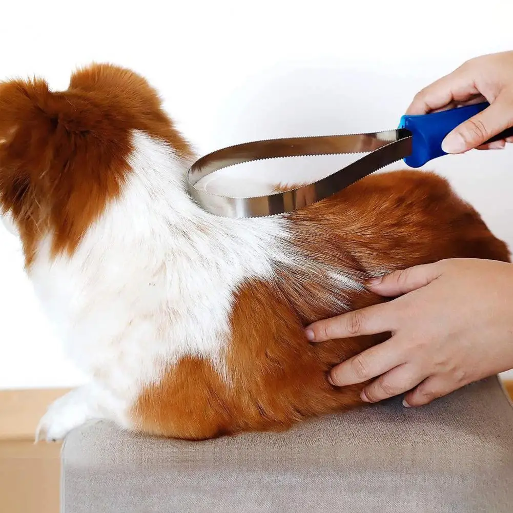 

Pet Hair Remover Stainless Steel Pet Grooming Tool Dog Manual Lint Roller sweaters Sofa Clothes Hair Remover Pet Supplies