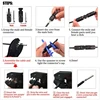Solar Crimping Pliers Tools Kit for MC4 Cable Electeical Connectors Solar Panel PV Cable 6 Male Female Connectors Termianls Sets 6