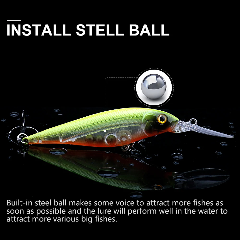 TREHOOK Trolling Minnow Fishing Lures 160mm 22g Deep Diving Jerkbait  Artificial Hard Bait Floating Wobblers for Pike Saltwater - AliExpress