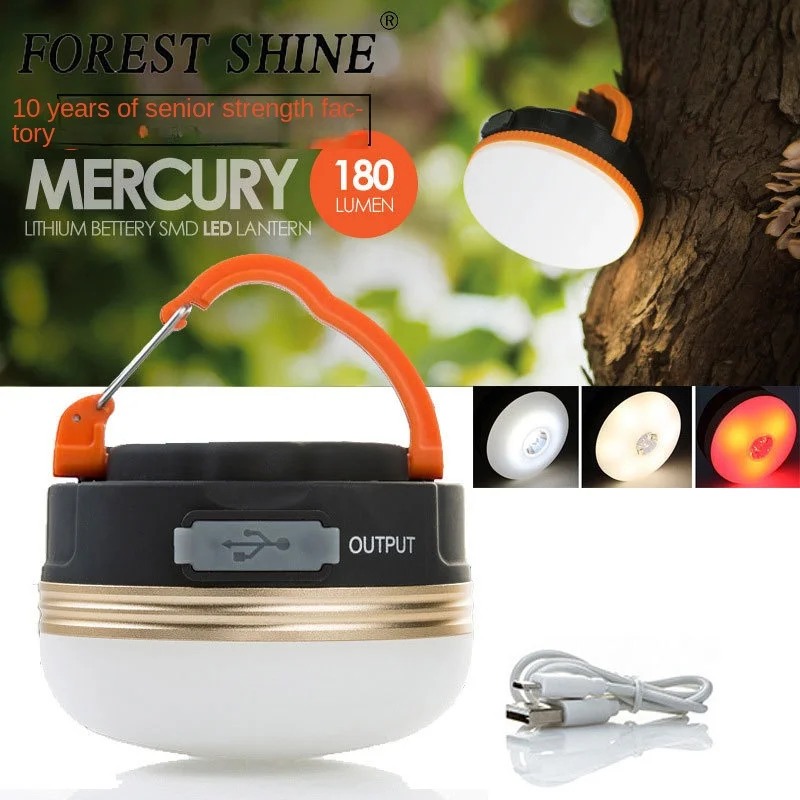

Camping Led Tent Light Home Emergency Light USB Charging Camping Lantern with Magnet Hanging Campsite Lamp