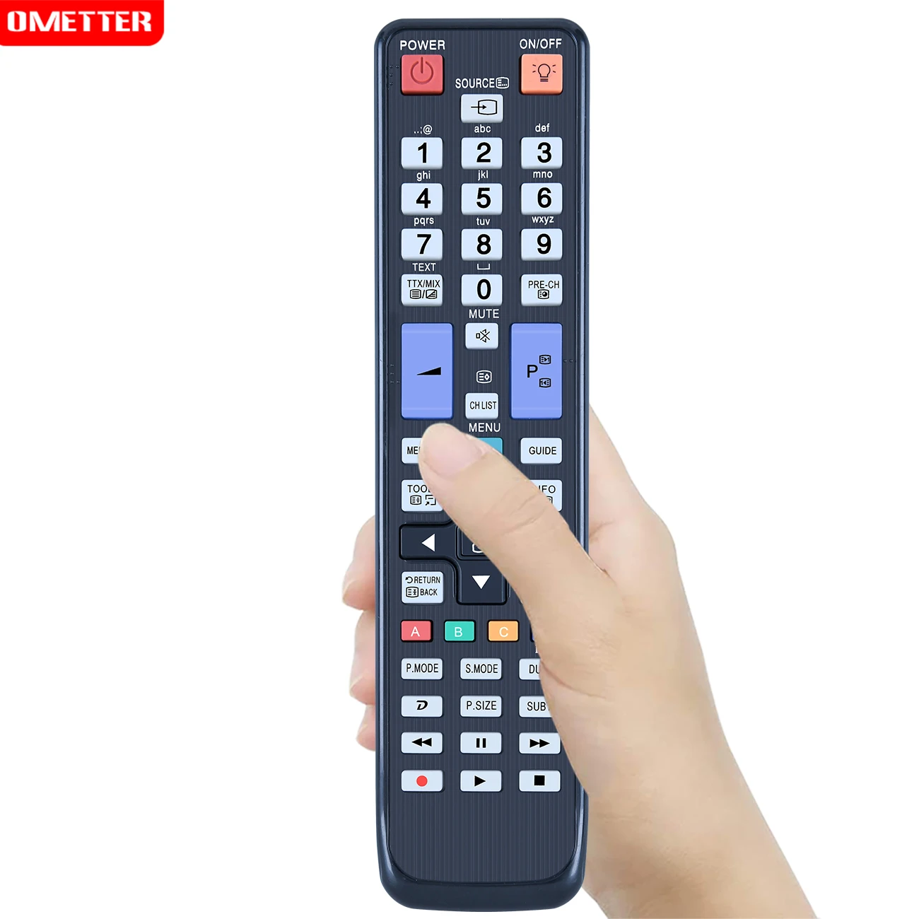 Telecomando per Tv 00937A Nero Abs Led Lcd Hdtv Telecomando per 00937A 00936A 00860A