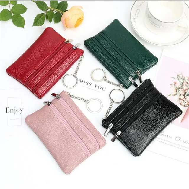 Pochette Piccola Portamonete Mini In Pelle PU Portafoglio