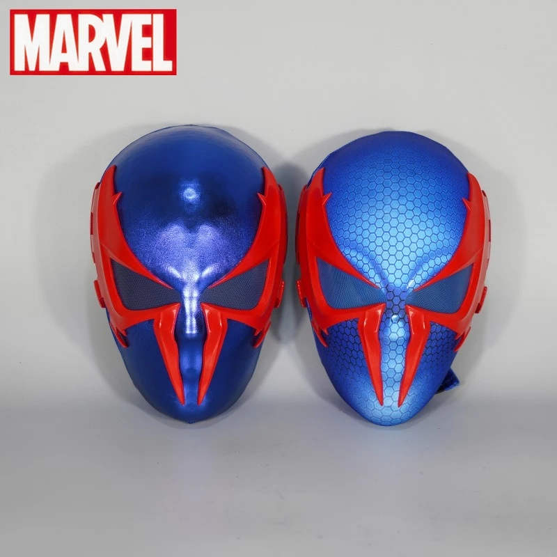 

Marvel Customized Blue Spider-man 2099 Mask 1:1 3d Spiderman Masks With Faceshell Handmade Cosplay Costume Replica For Man Gift