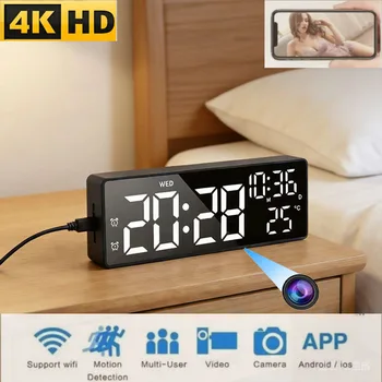 WIFI Mini Camera Clock Wireless Control Audio Video Recording 1