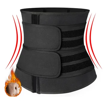 CXZD New Women Waist Trainer Fitness Sauna Sweat Neoprene Slimming Belt Girdle Shapewear Modeling Strap Body Shapers 3